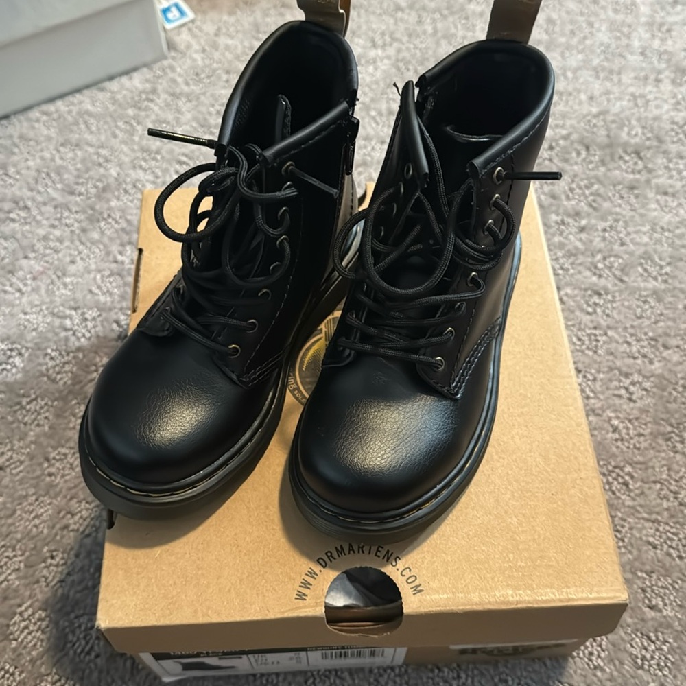 Dr. Martens 1460 8-Eye Boot - Toddler - Black